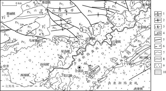 廣西合浦盆地地熱資源分布規律-地大熱能 廣西合浦盆地地熱資源分布規律-地大熱能