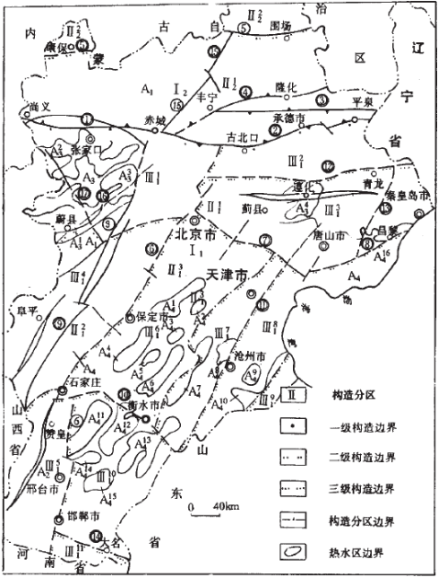 北京市地熱資源分布規律-地熱開發利用-地大熱能 北京市地熱資源分布規律-地熱開發利用-地大熱能